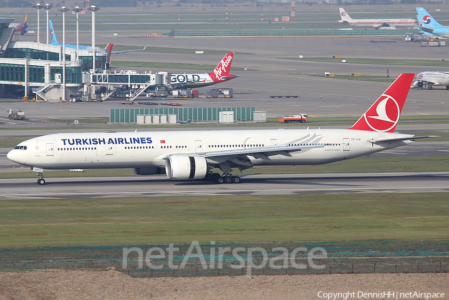 Turkish Airlines Boeing 777-3F2(ER) (TC-JJO) | Photo 372459