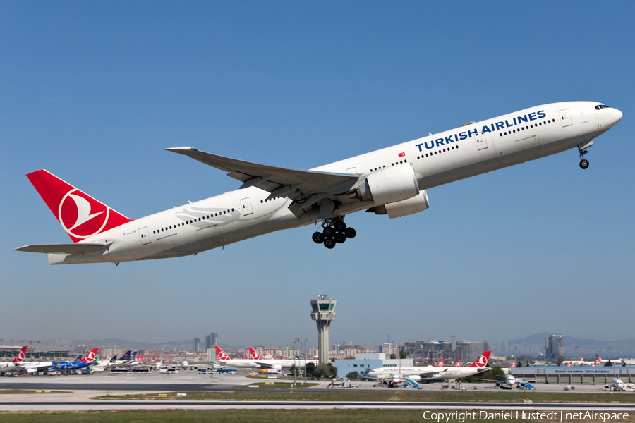 Turkish Airlines Boeing 777-3F2(ER) (TC-JJO) | Photo 495218