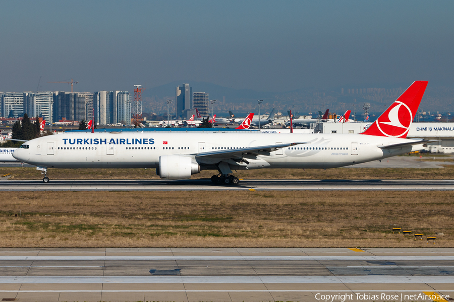 Turkish Airlines Boeing 777-3F2(ER) (TC-JJO) | Photo 312506