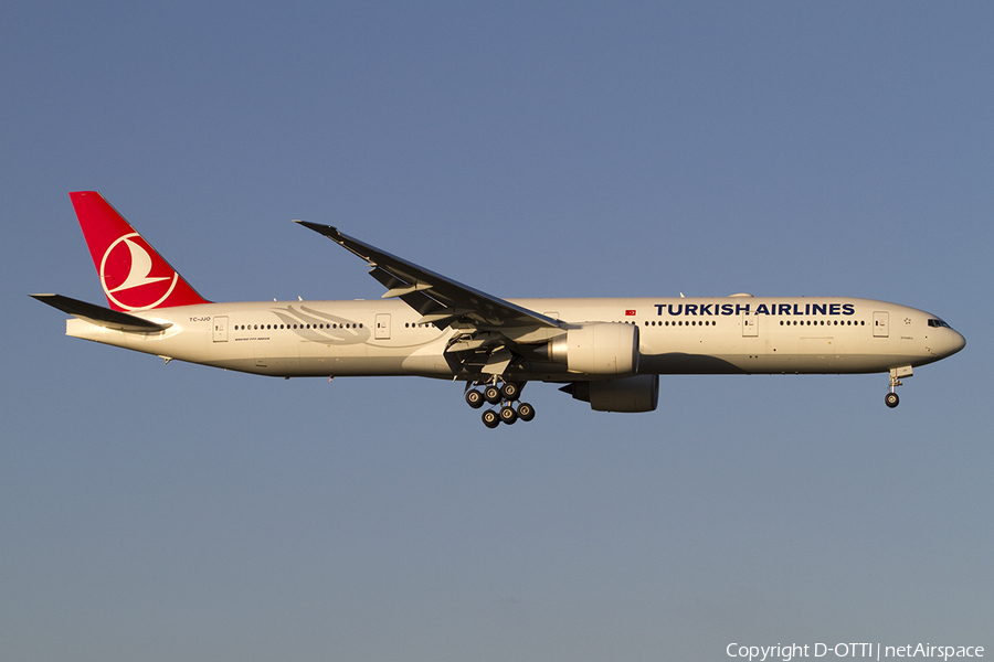 Turkish Airlines Boeing 777-3F2(ER) (TC-JJO) | Photo 373554