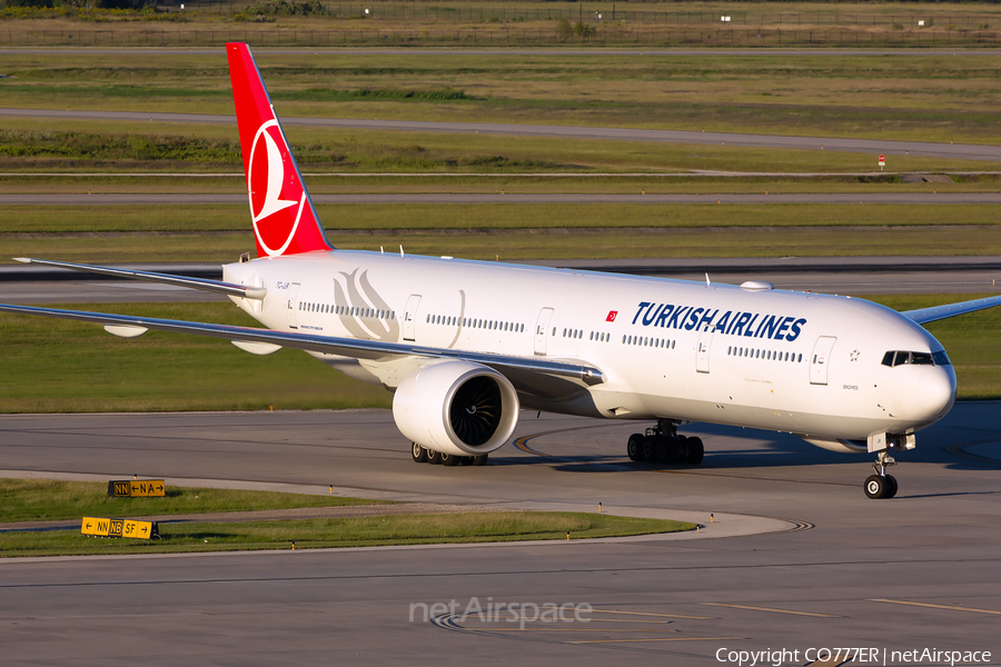 Turkish Airlines Boeing 777-3F2(ER) (TC-JJR) | Photo 289752