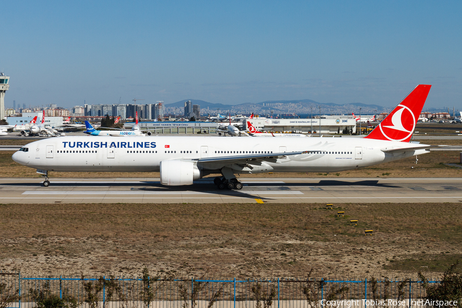 Turkish Airlines Boeing 777-3F2(ER) (TC-JJS) | Photo 307694