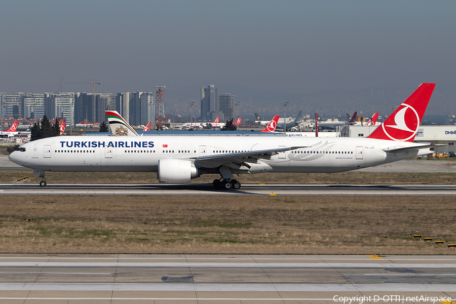 Turkish Airlines Boeing 777-3F2(ER) (TC-JJT) | Photo 309682