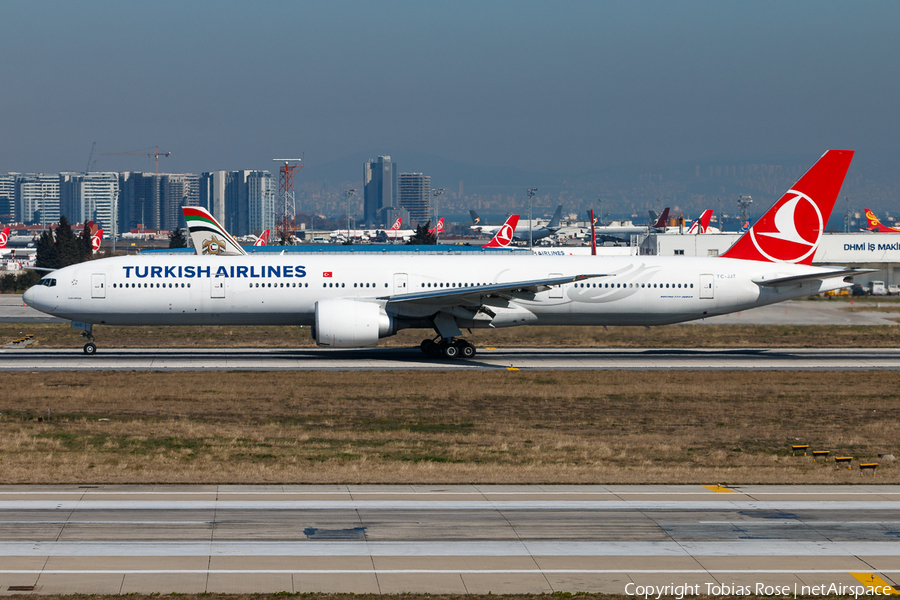 Turkish Airlines Boeing 777-3F2(ER) (TC-JJT) | Photo 312369