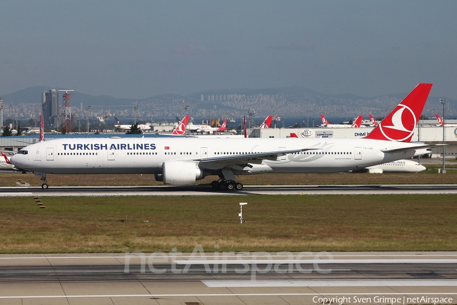 Turkish Airlines Boeing 777-3F2(ER) (TC-JJU) | Photo 271254