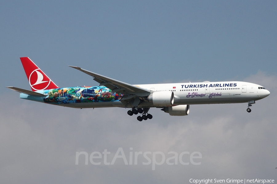 Turkish Airlines Boeing 777-3F2(ER) (TC-JJU) | Photo 83434