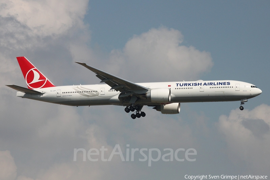 Turkish Airlines Boeing 777-3F2(ER) (TC-JJY) | Photo 90217