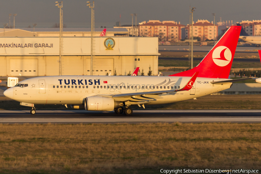 Turkish Airlines Boeing 737-752 (TC-JKK) | Photo 138435