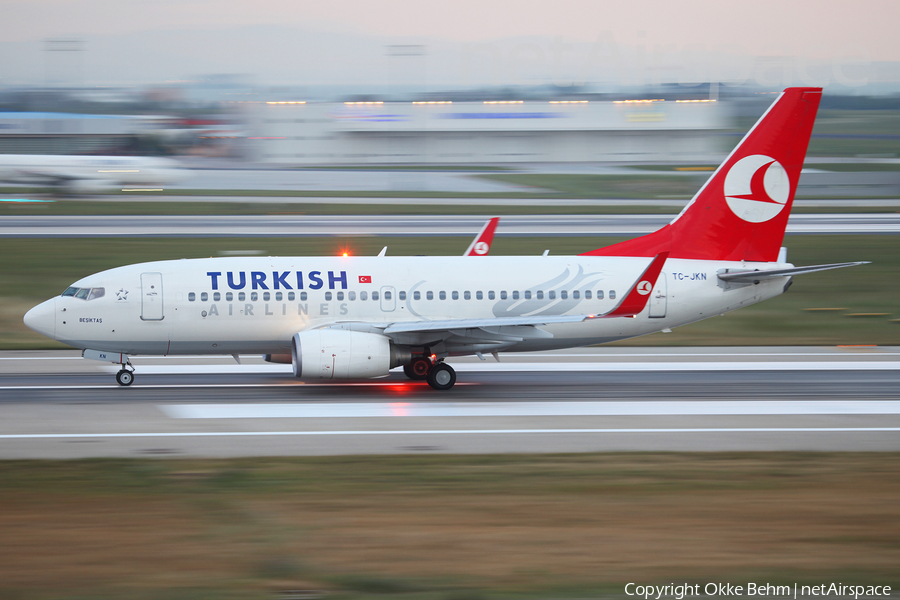 Turkish Airlines Boeing 737-752 (TC-JKN) | Photo 95301