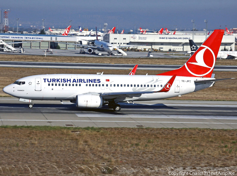Turkish Airlines Boeing 737-752 (TC-JKO) | Photo 194567