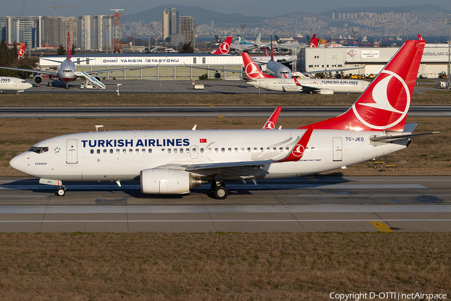 Turkish Airlines Boeing 737-752 (TC-JKO) | Photo 307990