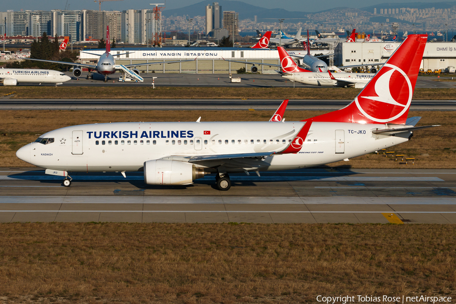 Turkish Airlines Boeing 737-752 (TC-JKO) | Photo 308111