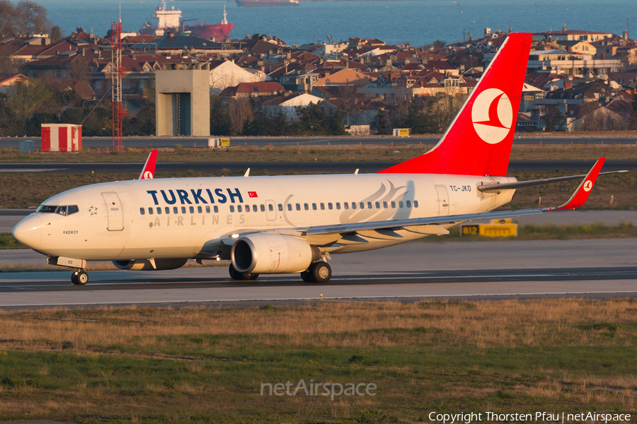 Turkish Airlines Boeing 737-752 (TC-JKO) | Photo 82485