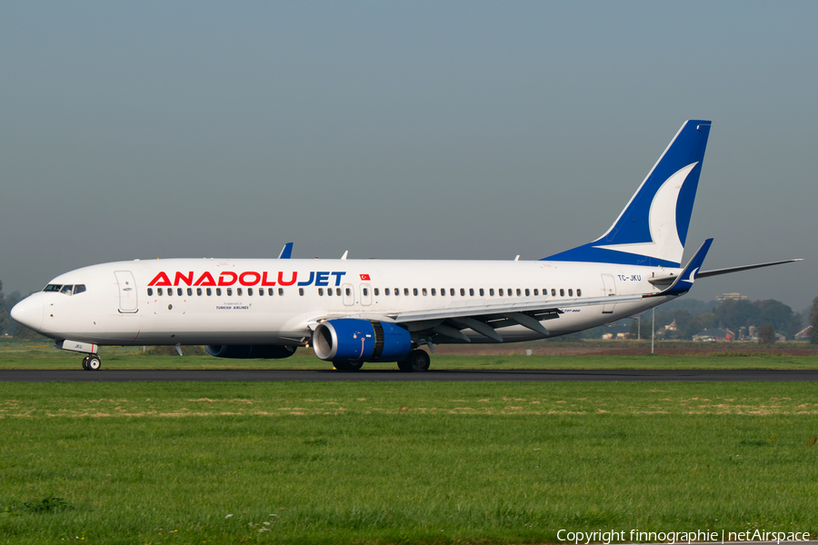 AnadoluJet Boeing 737-8Q8 (TC-JKU) | Photo 424912