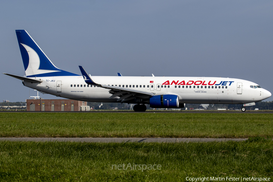 AnadoluJet Boeing 737-8Q8 (TC-JKU) | Photo 487806