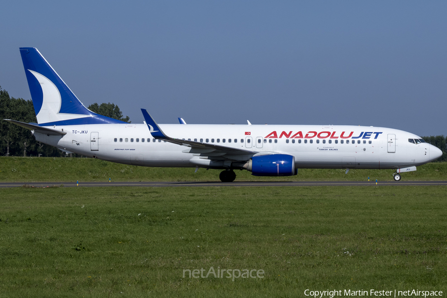 AnadoluJet Boeing 737-8Q8 (TC-JKU) | Photo 495534