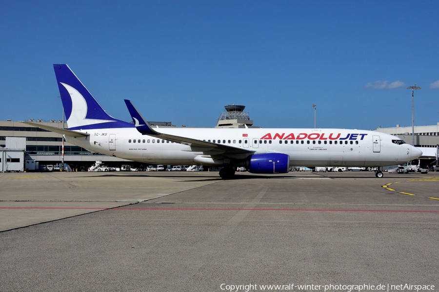 AnadoluJet Boeing 737-8Q8 (TC-JKU) | Photo 498709