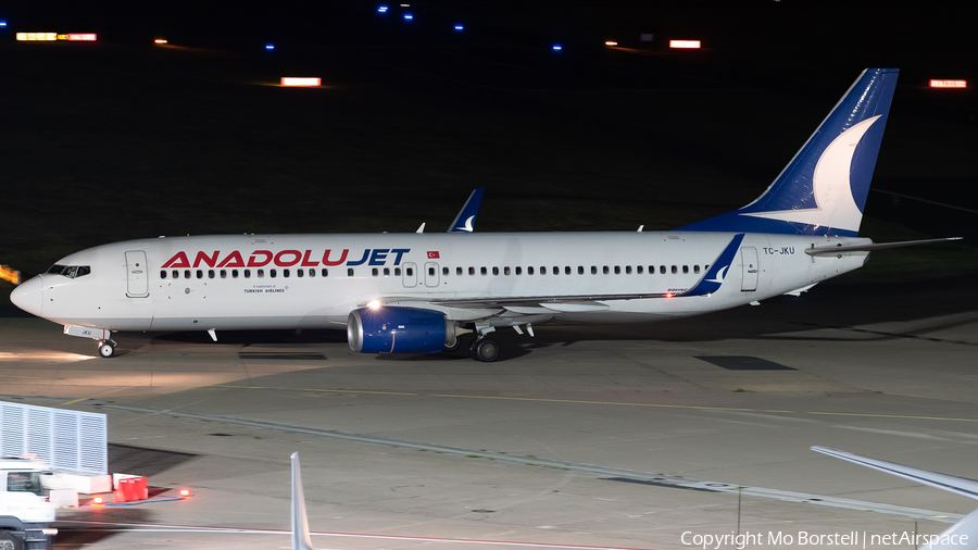 AnadoluJet Boeing 737-8Q8 (TC-JKU) | Photo 532073