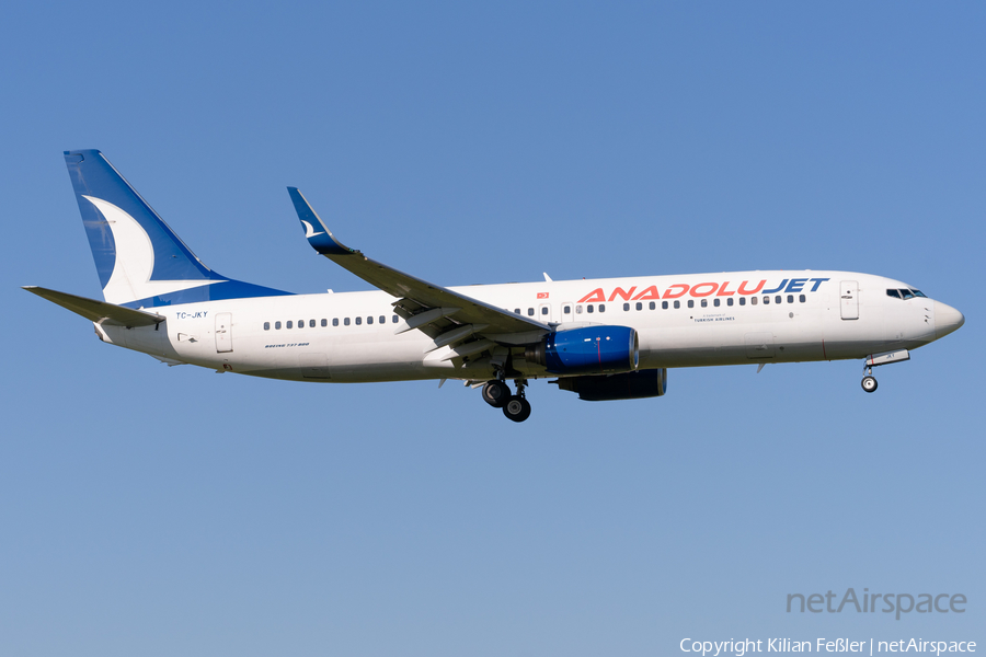 AnadoluJet Boeing 737-86N (TC-JKY) | Photo 673990