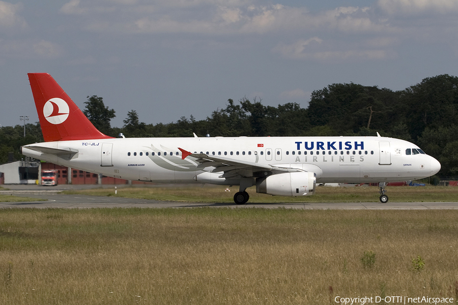 Turkish Airlines Airbus A320-232 (TC-JLJ) | Photo 276419