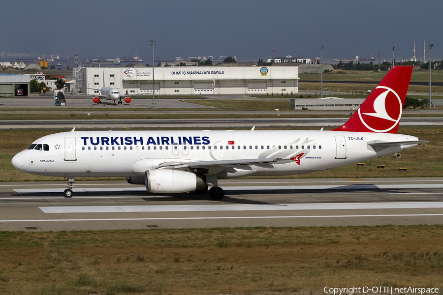 Turkish Airlines Airbus A320-232 (TC-JLK) | Photo 409578