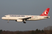 Turkish Airlines Airbus A320-232 (TC-JLL) at  Hamburg - Fuhlsbuettel (Helmut Schmidt), Germany