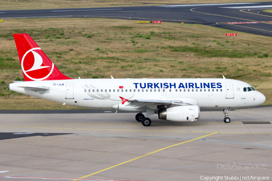 Turkish Airlines Airbus A319-132 (TC-JLM) | Photo 79316