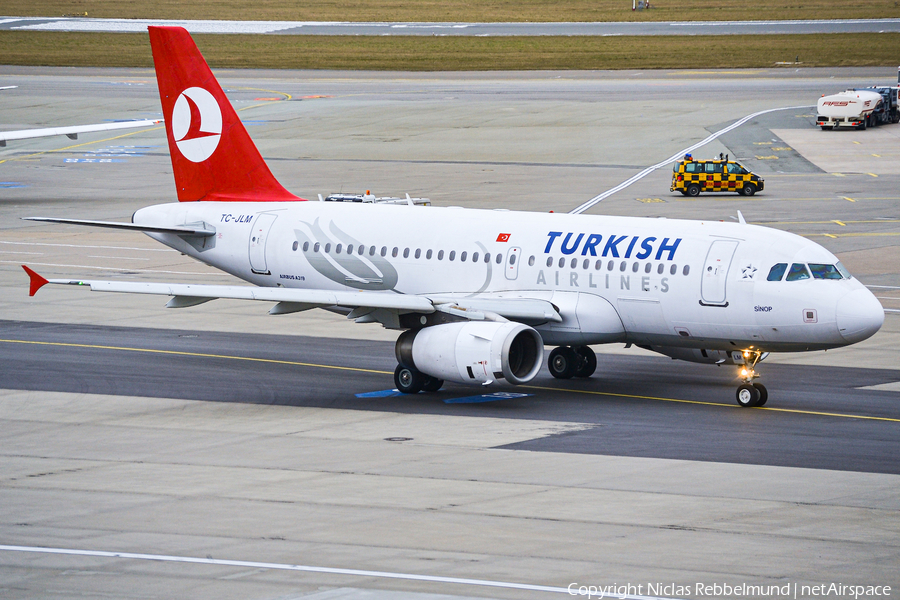 Turkish Airlines Airbus A319-132 (TC-JLM) | Photo 346847