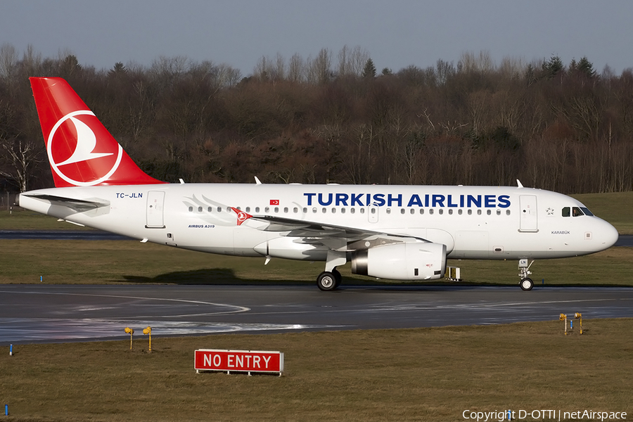 Turkish Airlines Airbus A319-132 (TC-JLN) | Photo 474473