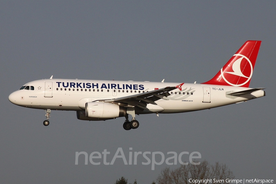 Turkish Airlines Airbus A319-132 (TC-JLN) | Photo 65923