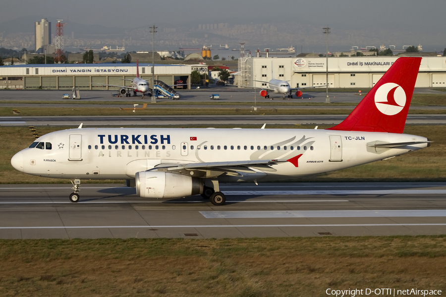 Turkish Airlines Airbus A319-132 (TC-JLN) | Photo 409646