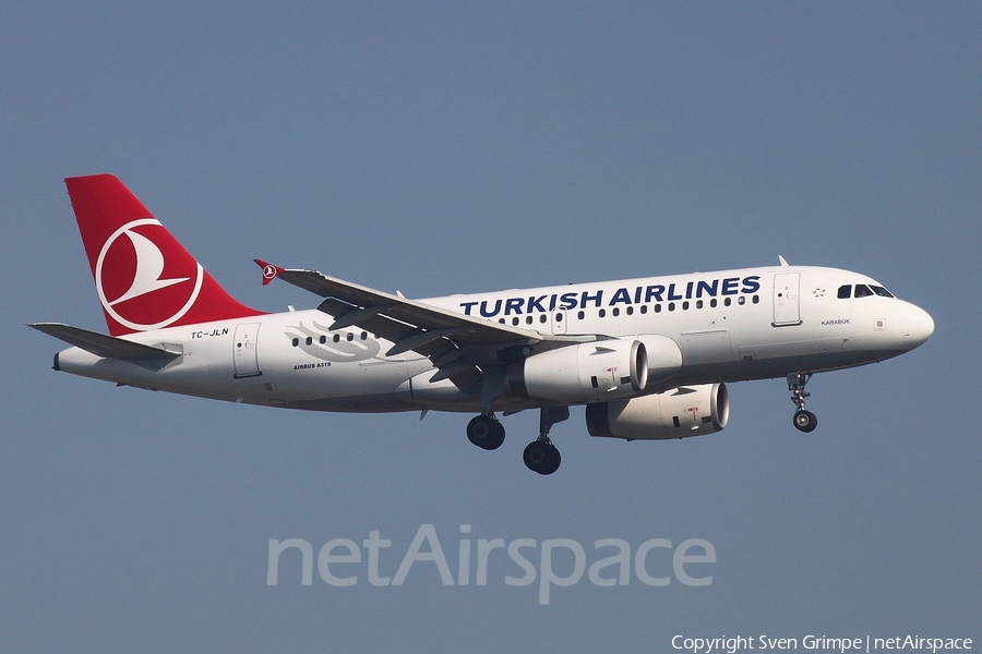 Turkish Airlines Airbus A319-132 (TC-JLN) | Photo 88861