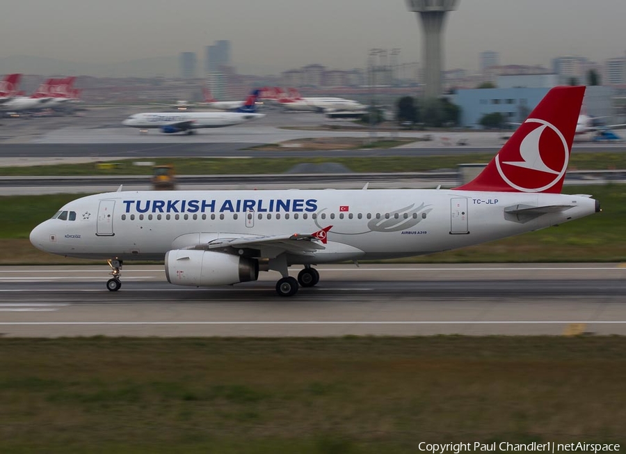 Turkish Airlines Airbus A319-132 (TC-JLP) | Photo 76700