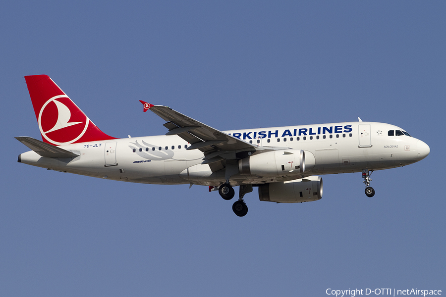 Turkish Airlines Airbus A319-132 (TC-JLT) | Photo 392257