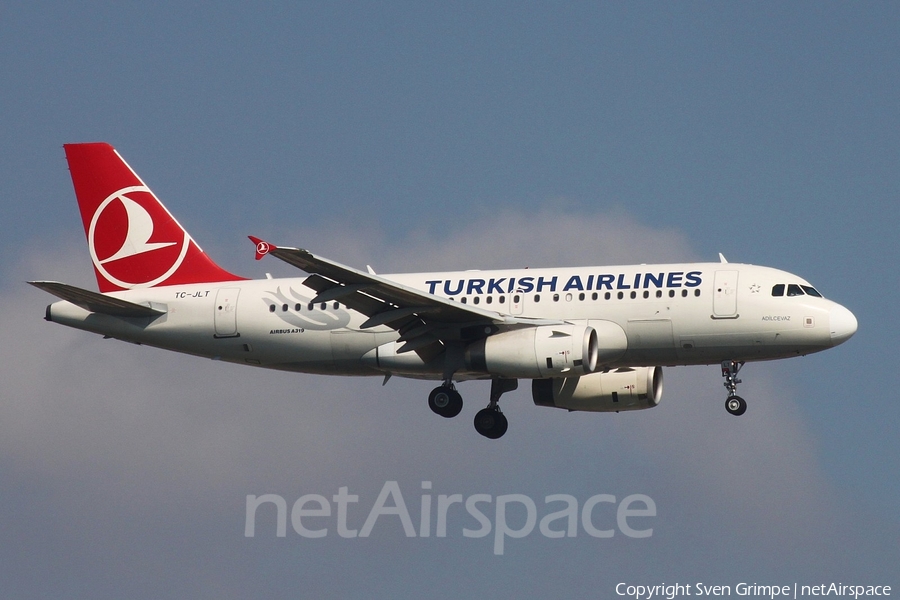 Turkish Airlines Airbus A319-132 (TC-JLT) | Photo 85107