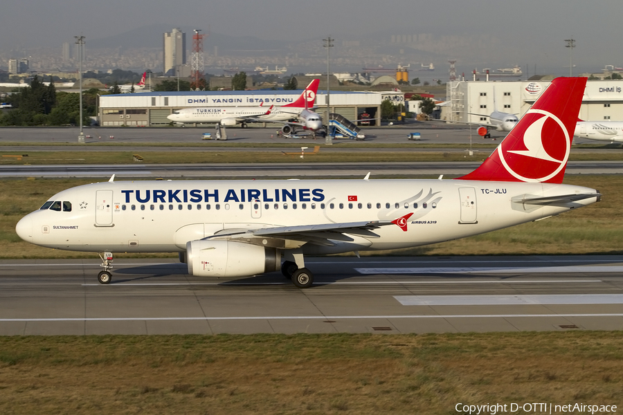 Turkish Airlines Airbus A319-132 (TC-JLU) | Photo 409634