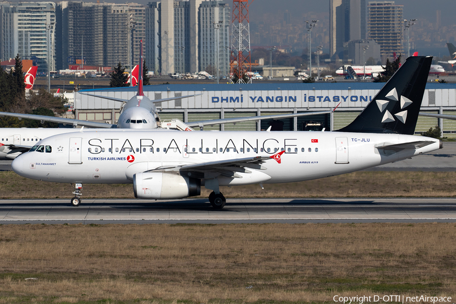 Turkish Airlines Airbus A319-132 (TC-JLU) | Photo 309696