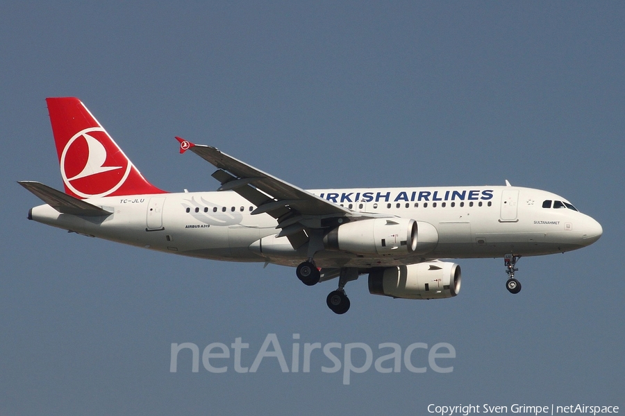 Turkish Airlines Airbus A319-132 (TC-JLU) | Photo 84707