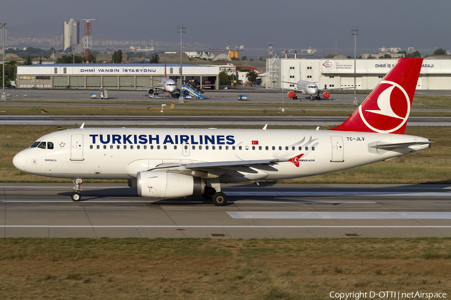 Turkish Airlines Airbus A319-132 (TC-JLV) | Photo 409625