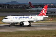 Turkish Airlines Airbus A319-132 (TC-JLV) at  Istanbul - Ataturk, Turkey