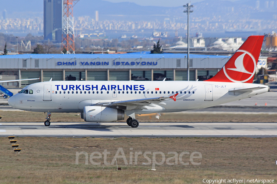 Turkish Airlines Airbus A319-132 (TC-JLY) | Photo 223239