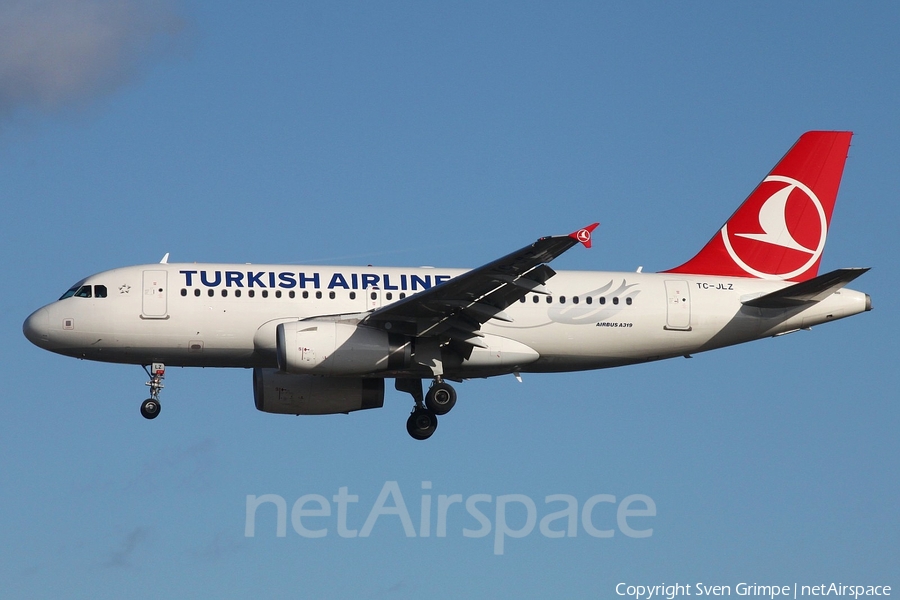 Turkish Airlines Airbus A319-132 (TC-JLZ) | Photo 16639