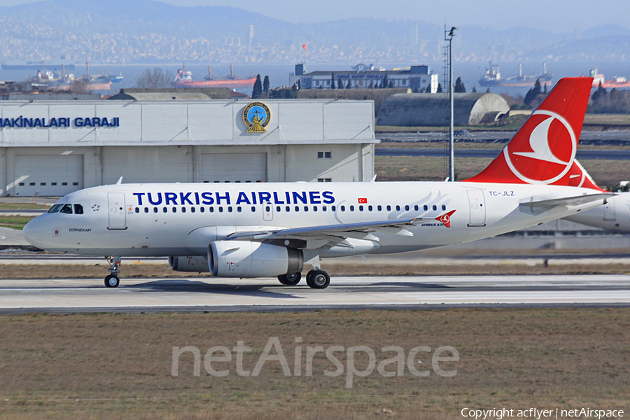 Turkish Airlines Airbus A319-132 (TC-JLZ) | Photo 223237