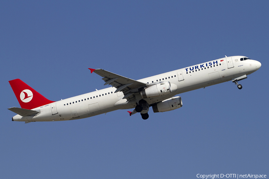 Turkish Airlines Airbus A321-231 (TC-JMC) | Photo 318342