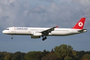 Turkish Airlines Airbus A321-231 (TC-JMD) at  Hamburg - Fuhlsbuettel (Helmut Schmidt), Germany