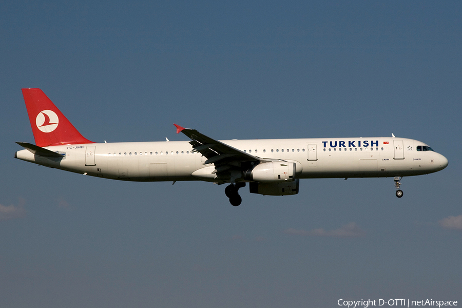 Turkish Airlines Airbus A321-231 (TC-JMD) | Photo 267705