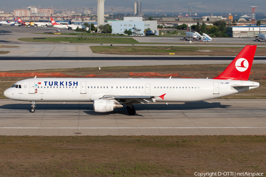 Turkish Airlines Airbus A321-211 (TC-JMF) | Photo 389679