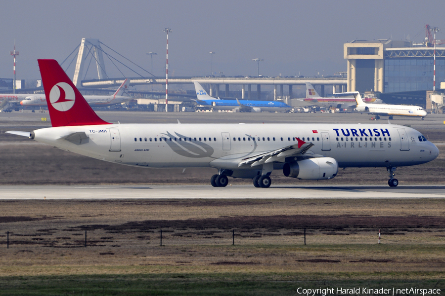 Turkish Airlines Airbus A321-232 (TC-JMH) | Photo 308947