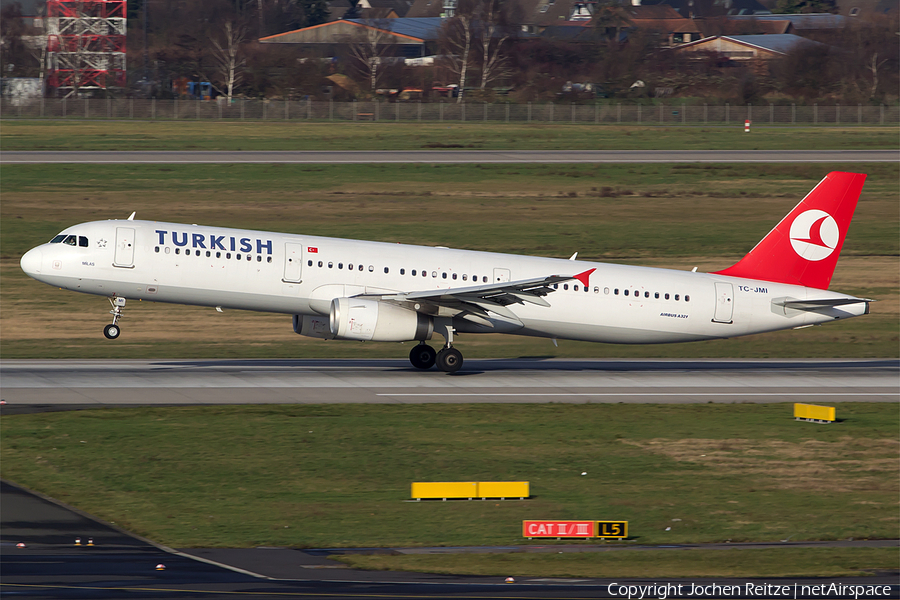 Turkish Airlines Airbus A321-232 (TC-JMI) | Photo 36373