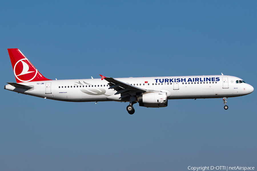 Turkish Airlines Airbus A321-232 (TC-JMI) | Photo 224196